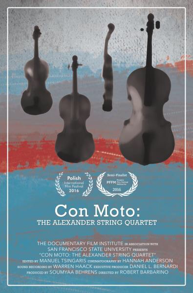 Con Moto: The Alexander String Quartet poster