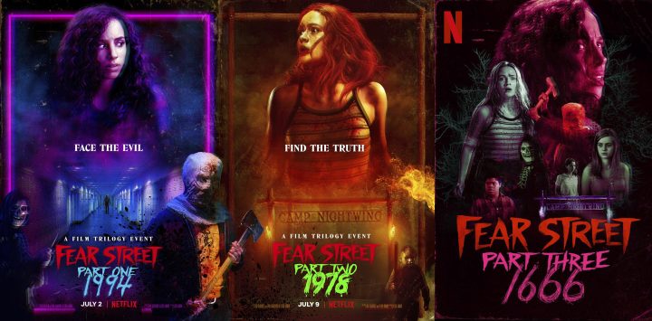 All 3 Fear Street Posters